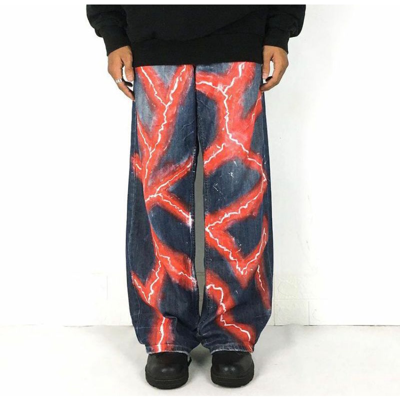 Lightning Reworked Polham Jeans