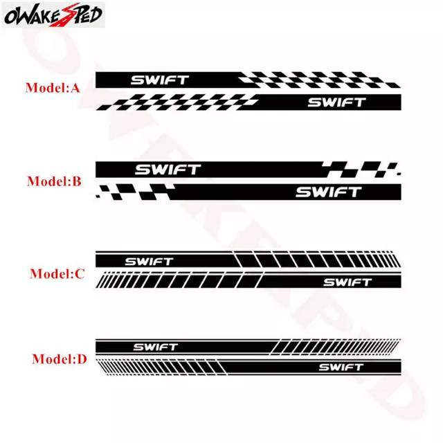 Stiker Mobil Garis Putus Swift Variasi Mobil Sport Shopee Indonesia