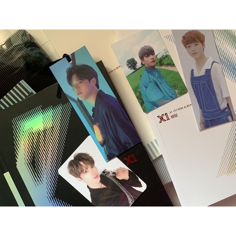 ALBUM X1 QUANTUM LEAP FULLSET : BISANG QL VER HANGYUL WOOSEOK SEUNGYOUN