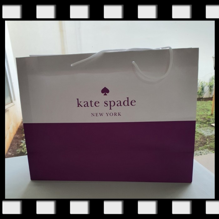 

✨ BISA COD ✨ Paper Bag Kate Spade New York Original