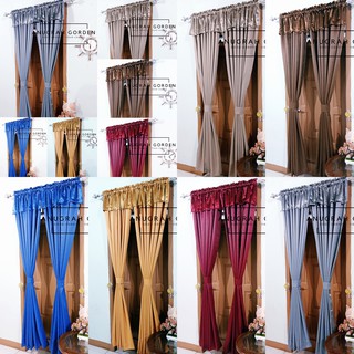 Gorden Jendela Minimalis Hordeng Pintu  Model  Smoke Ring 