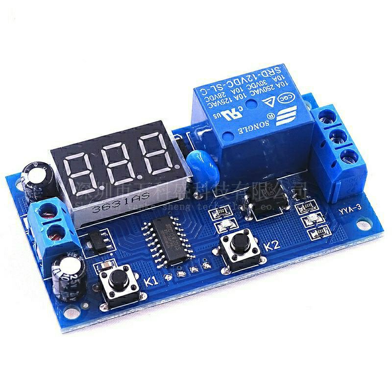 Digital Time Delay Relay Module 2B3D Timer Digital Mesin Tetas