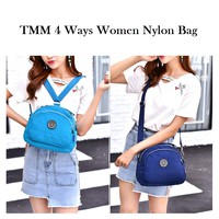 TS82 TMM 4 Ways bag / Tas Selempang Wanita / Tas Backpack Wanita - red rose