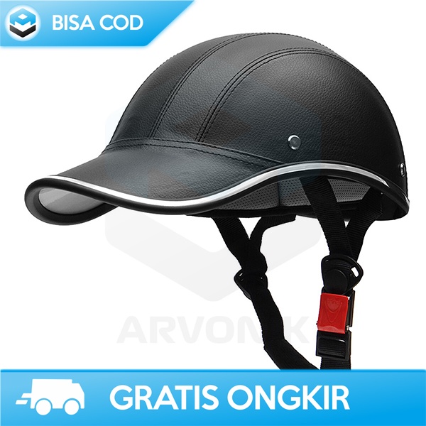 HELM SEPEDA MOTOR ROADBIKE CATOK MODEL BASEBALL CAP TAFFSPORT ORIGINAL