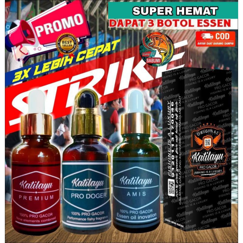 ESSEN VIRAL PAKET 3 KATILAYU Premium+ amis+ pro doger