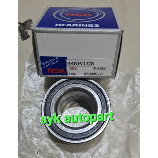 Bearing 38 BWD 28 NSK SENSOR ABS/Bearing roda depan grand new all avanza/veloz