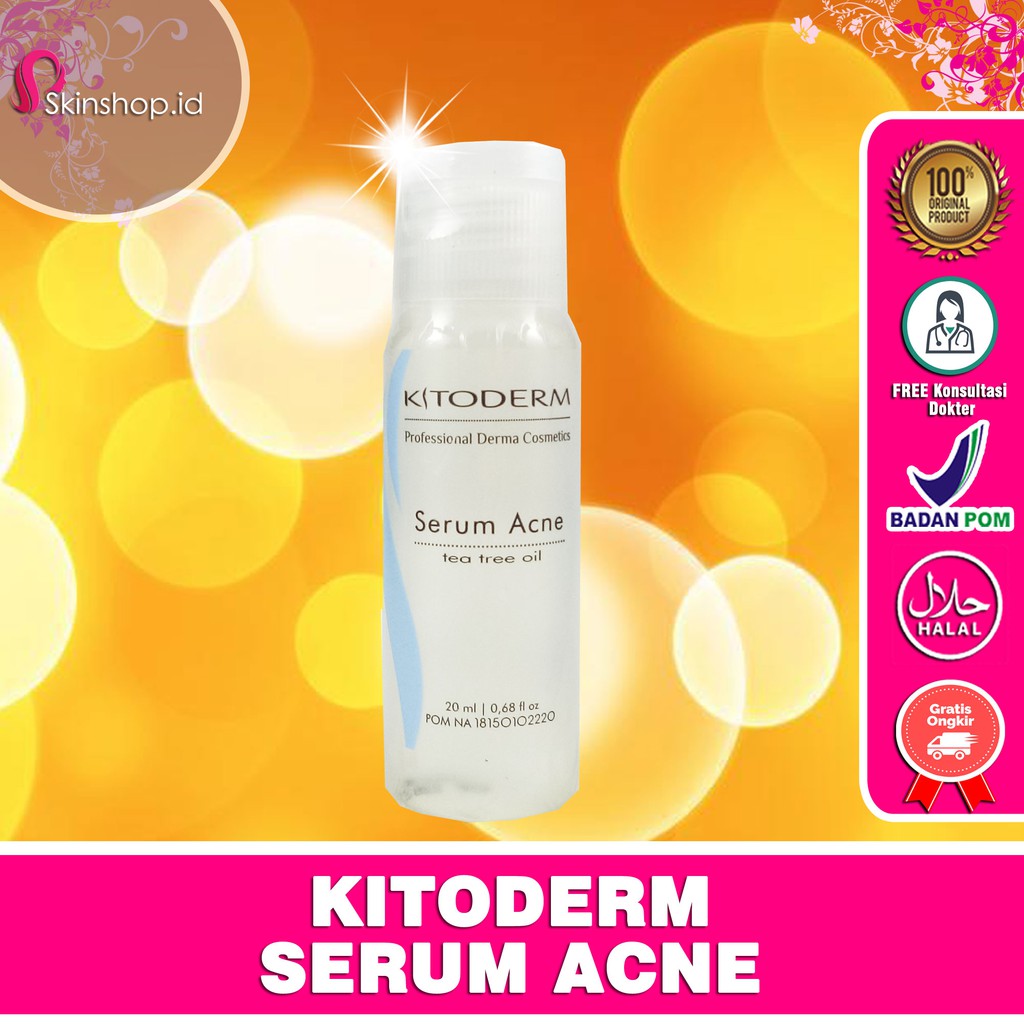 PAKET Kitoderm Diamond Acne Original / Paket Anti Jerawat &amp; Bruntusan isi 6 BPOM Aman