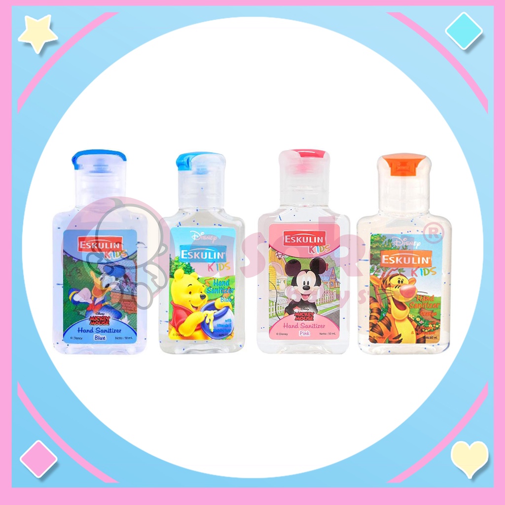 Eskulin Hand Sanitizer Karakter Disney 50ml ASOKA