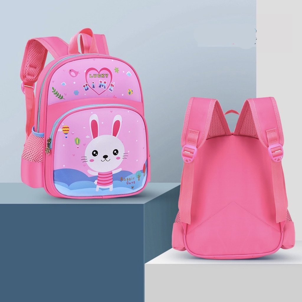 Tas Sekolah Anak Anti Air Karakter Lucu - Ransel Tas Sekolah Anak Anti Air