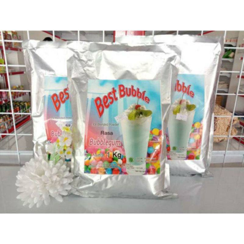 

Bubuk Minuman Powder Drink Aneka Rasa Best Bubble 1kg