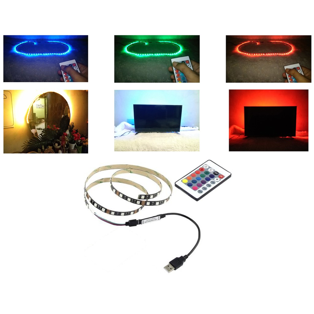 Lampu Strip LED 5050 60SMD RGB Plus