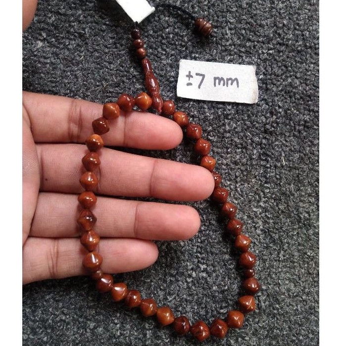 tasbih kokka wajik ± 7 mm ( 7mm ) 33 butir