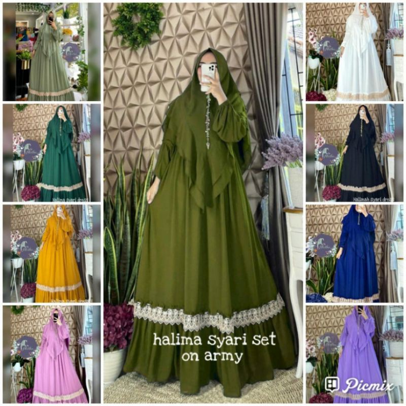 Halimah syari set