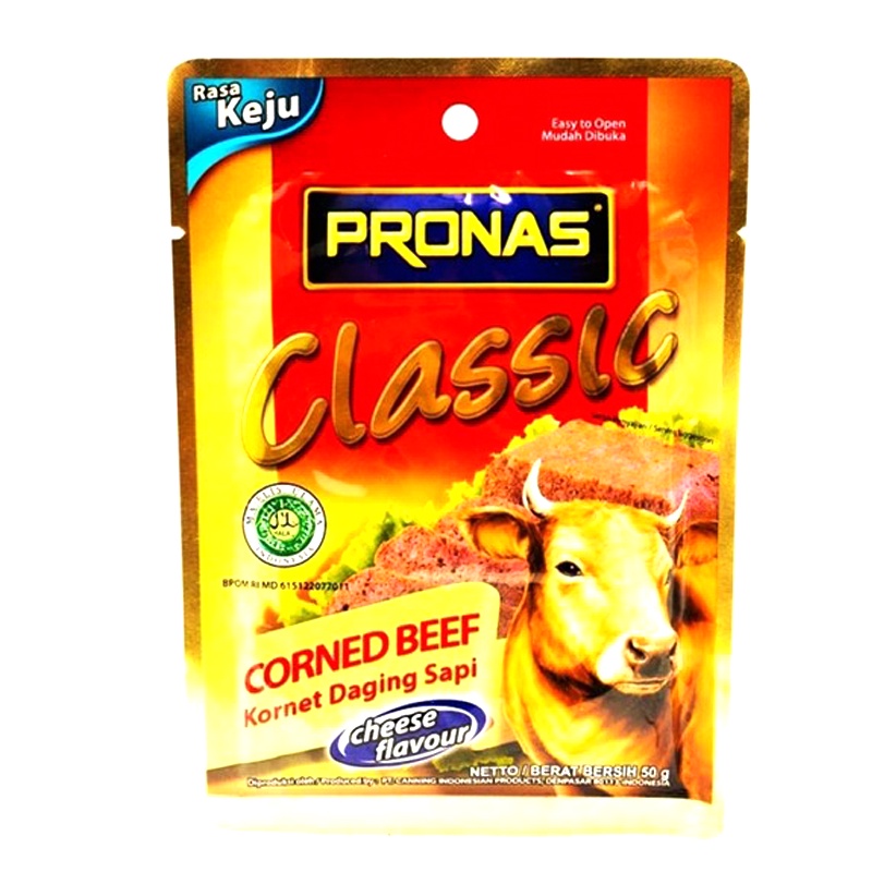 

Pronas Corned Beef Chesee 50Gr