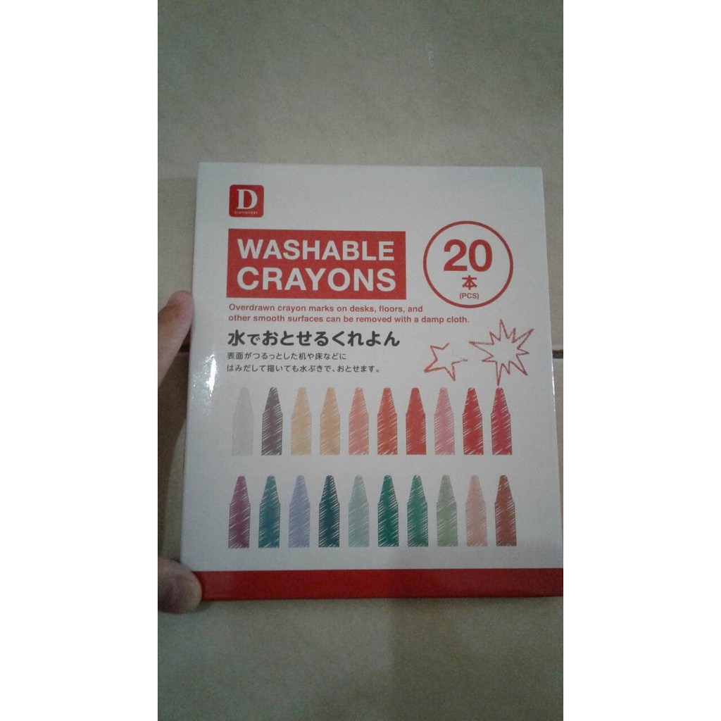 

Washable crayons, 20pc, crayon bisa dihapus