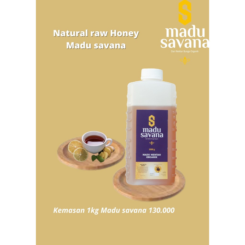 

Madu murni 1kg - madu savana
