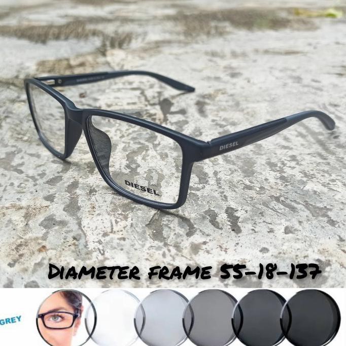 Kacamata Diesel Paket Lensa Photocromic