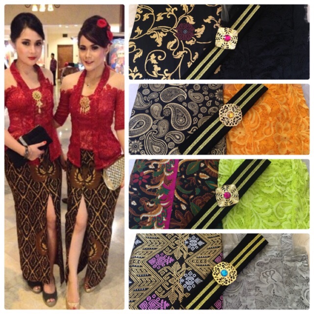 Set kebaya jadi kutubaru modif