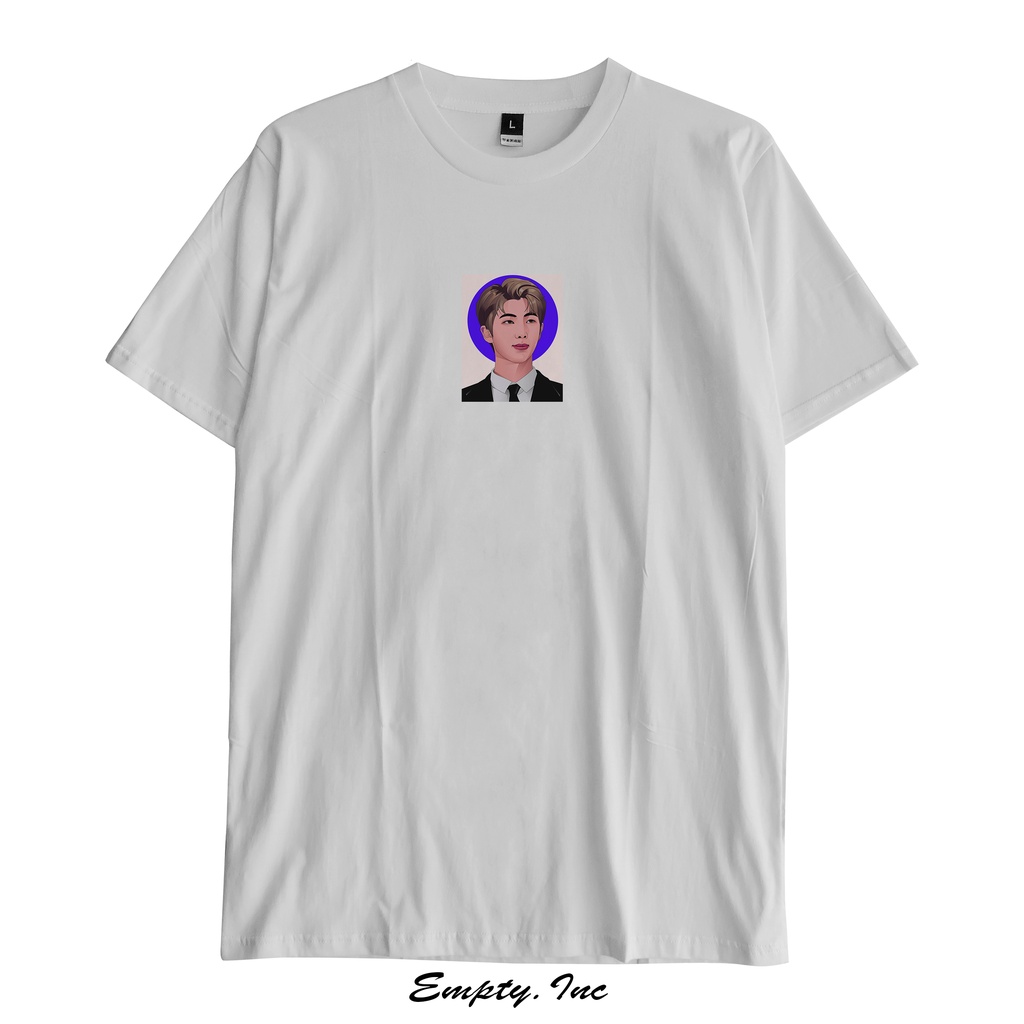 Kaos Kpop BTS Face Box Graphic Tshirt #6