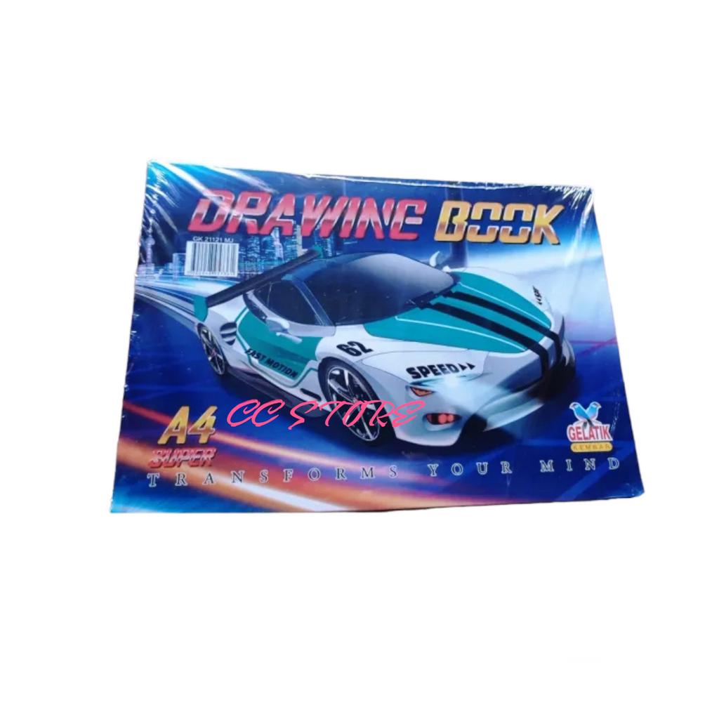 

Gelatik Buku Gambar A4 Isi 8 lembar Mewarnai Polos