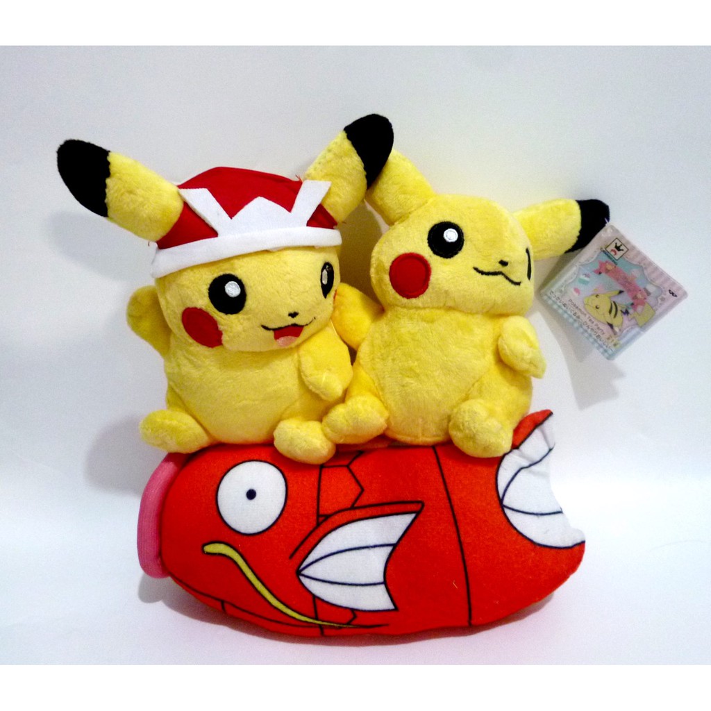 Boneka Pikachu Pokemon Original Banpresto Pikachu Plush Doll