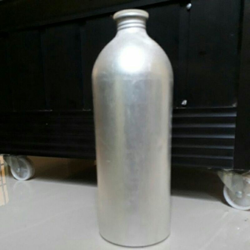 Botol kaleng almunium 1000ml (1liter) bekas parfum