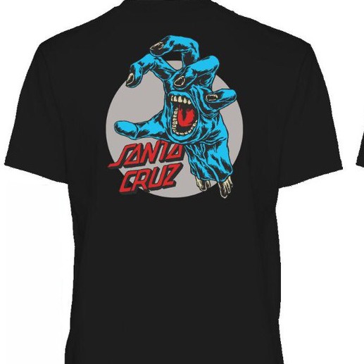 Kaos Santa Cruz Monster Hand Black Premium