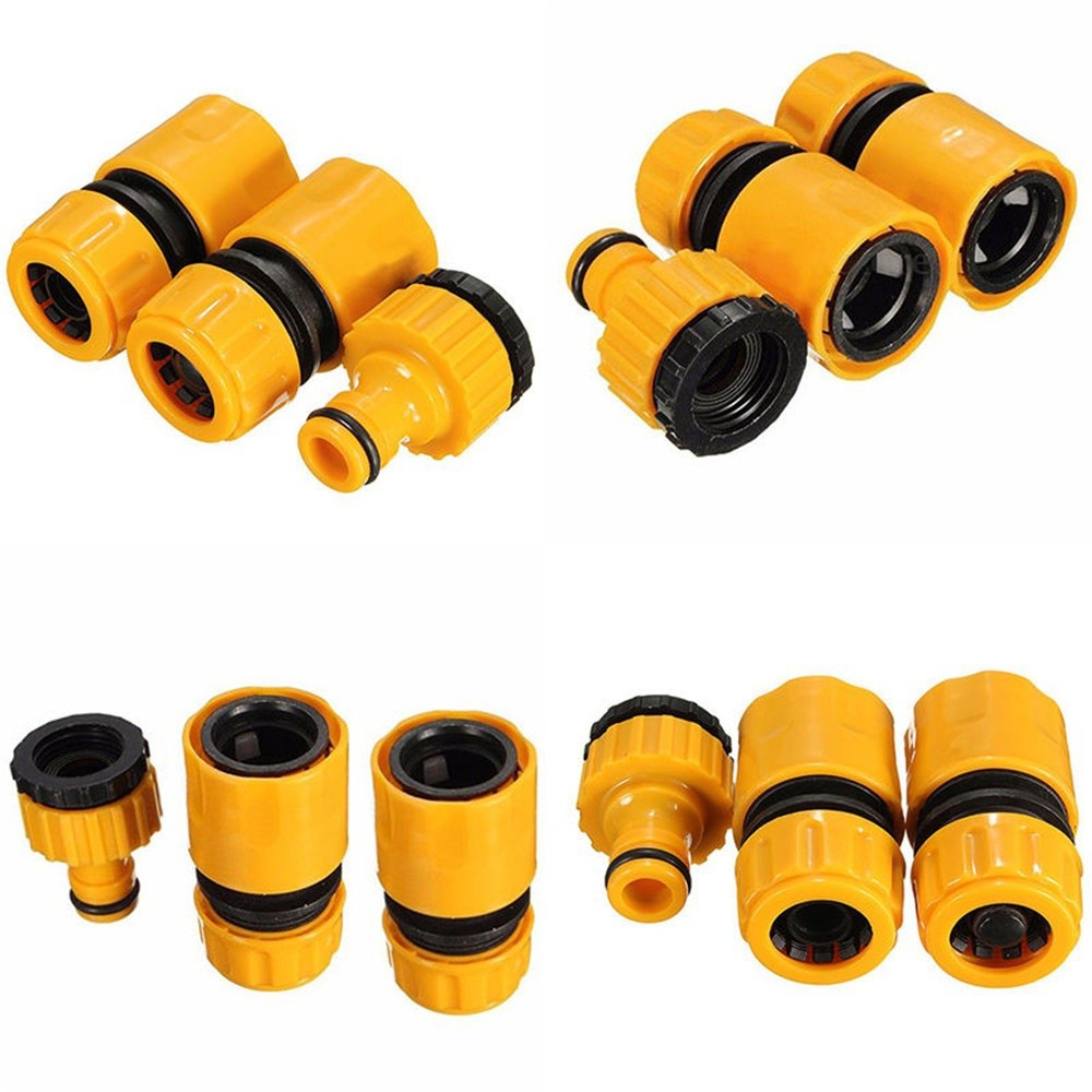 3 pcs Garden 1/2 &quot;3/4&quot; Konektor Cepat Konektor Selang Koneksi Adapter