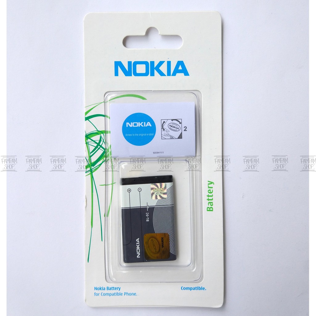 Baterai Nokia N Gage Classic Klasik BL5C BL-5C Original OEM 100% | Batre, Batrai, BL 5C Ngage