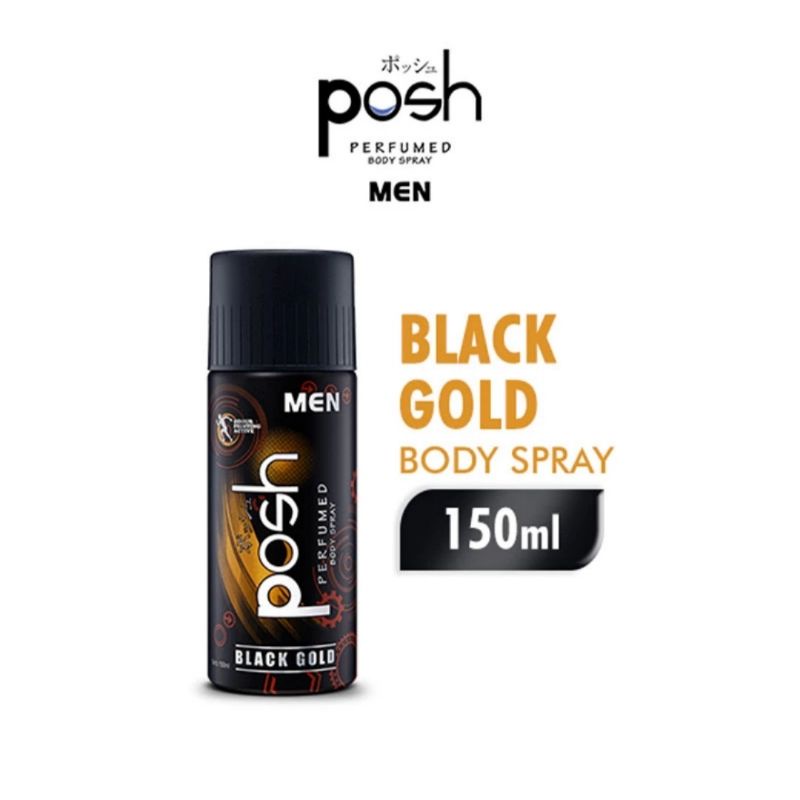 POSH Men Body Spray Black Gold 150ml