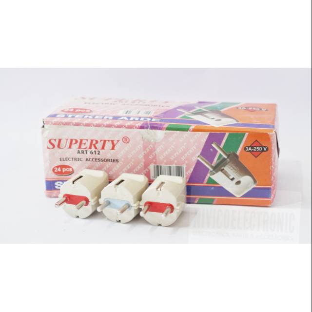 Steker ARDE bulat SUPERTY ART612