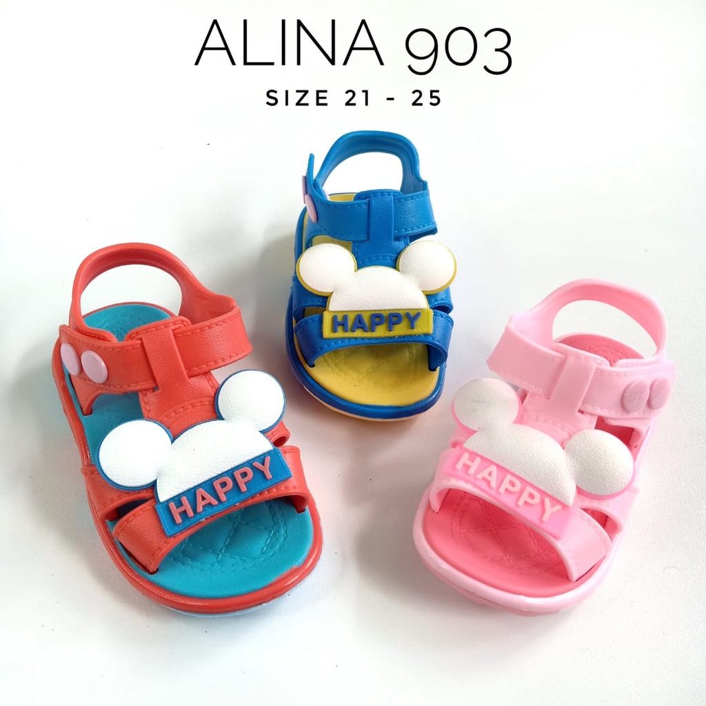 Sandal Anak Karet Happy Alina 903