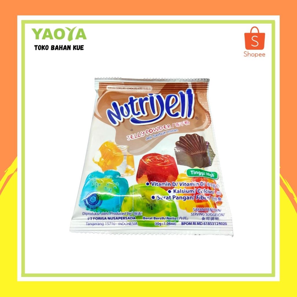 

NUTRIJELL POWDER 30G COKLAT
