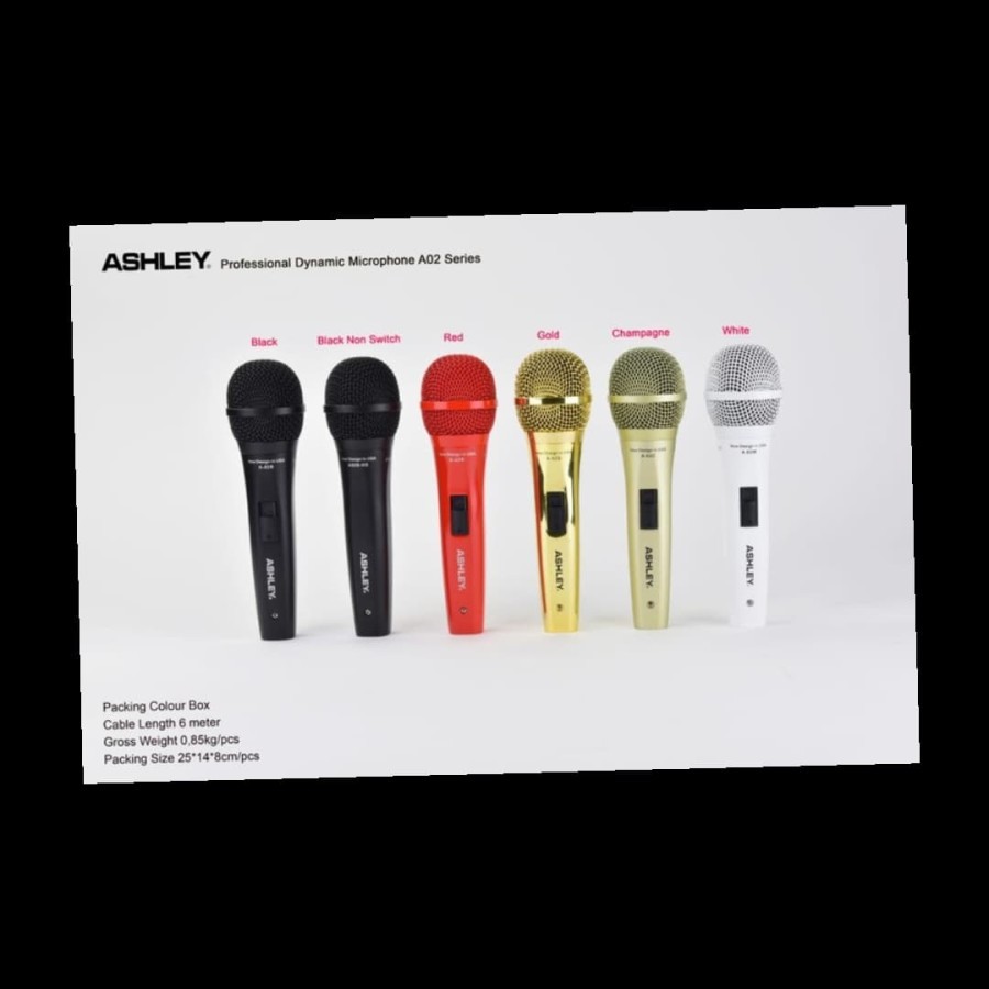 Mic kabel Ashley A02 / Microphone Ashley A02 Original