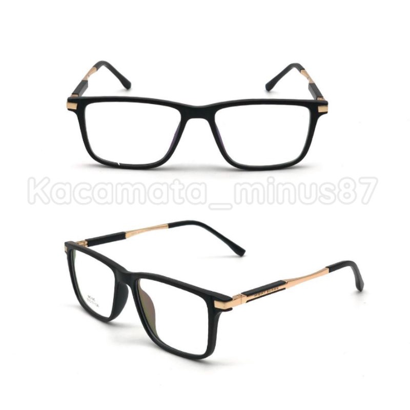 Frame Kacamata Pria MB 0195 Kotak | Kacamata minus | Kacamata photocromic | Kacamata Antiradiasi