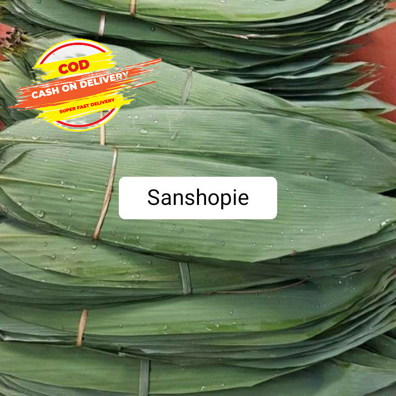 

Daun Bambu Segar Untuk Bungkus Bacang Per 1000 gram