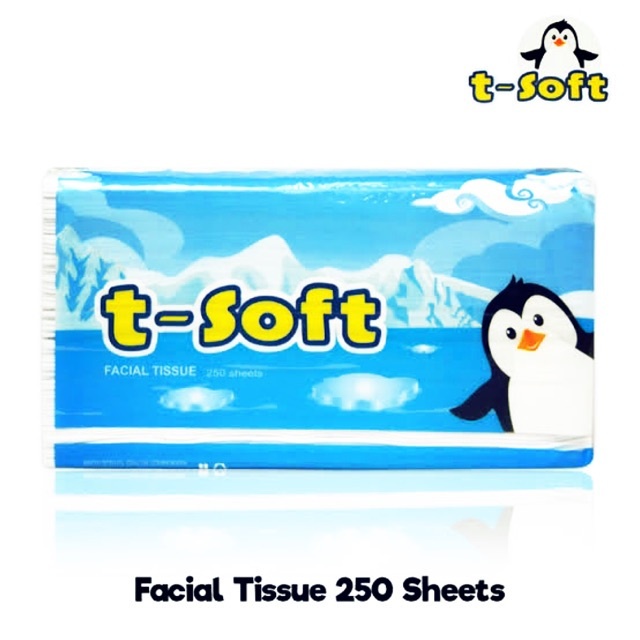 TISSUE T - SOFT 250 Sheet 2Ply TISU PREMIUM