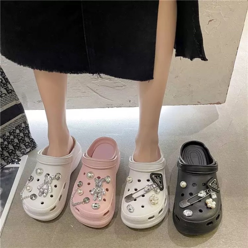 2032 sepatu sendal wanita import realpict