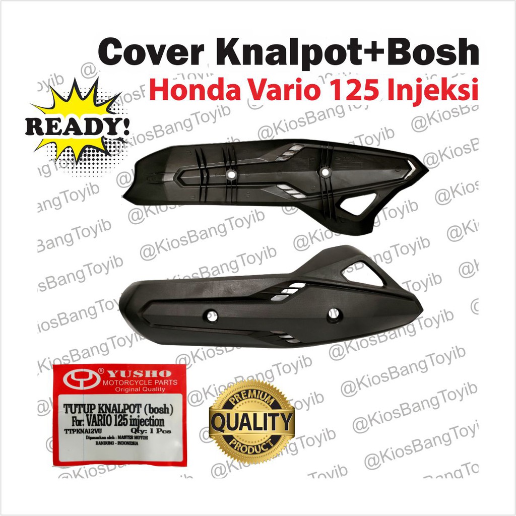 Cover Tutup Tameng Pelindung Knalpot Honda Beat Vario Yamaha Mio ★YUSHO★