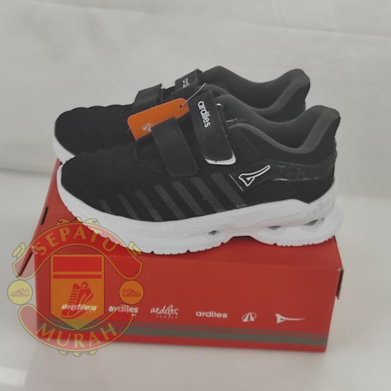 Sepatu Ardiles Anak Lelaki Expedition - Hitam Putih