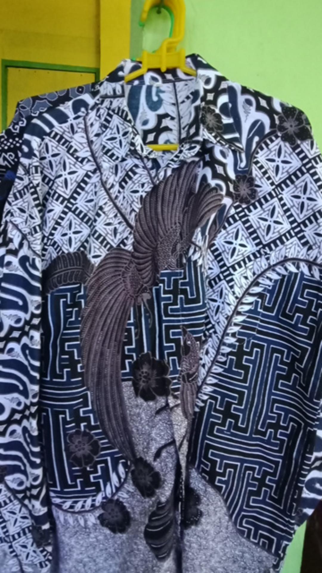 Kemeja Batik Reguler Fit Lengan Panjang Modern Ori Baju Batik Pria Pekalongan