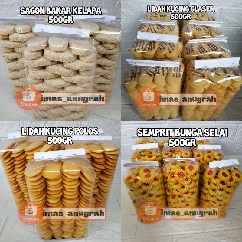 

NOB ANEKA KUE LEBARAN / PUTRI SALJU/ SEMPRIT/ SAGU KEJU Gr
