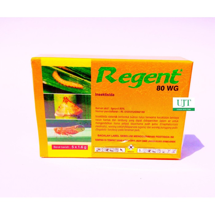 insektisida l regent 80wg 1 pack isi 5 sachet : 5 x 1,6gr