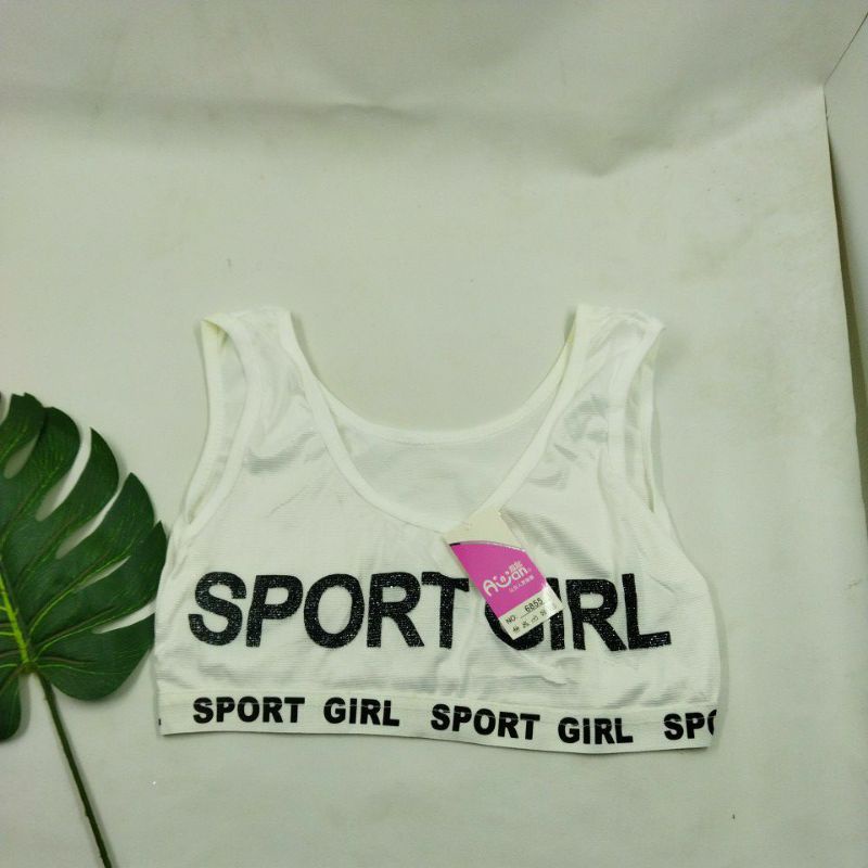 GROSIR 12 PCS Miniset SPORT GIRL Polos Tanpa Busa - ALEXA GROSIR