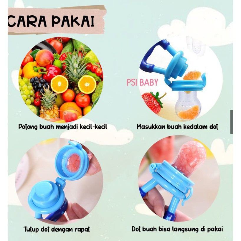 EMPENG BUAH BAYI/ DOT BUAH / FRUIT FEEDER /