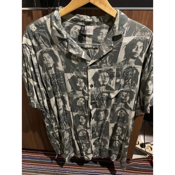 Bob marley hotsell shirt h&m