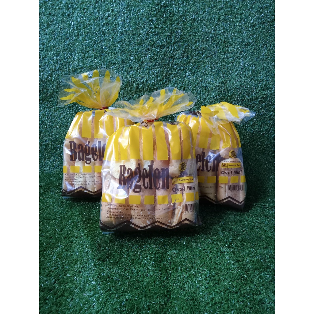 TERLARIS ROTI KERING BAGELEN KEJU | BEGELEN BANDUNG RAYA | BAGELEN OVAL MINI BERAT 200 GR