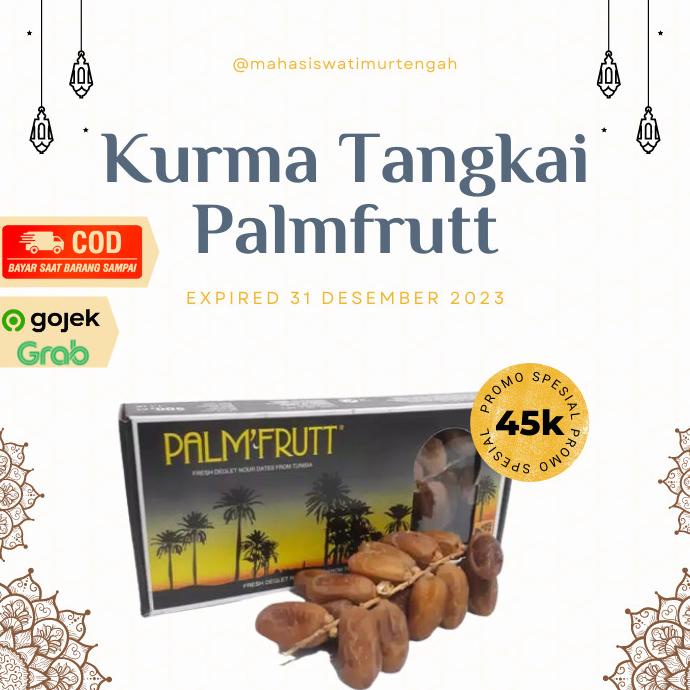 

BAYAR DITEMPAT Kurma Tangkai Palmfruit 500 gr/KURMA 1KG/KURMA BARARI/KURMA RUTHOB/KURMA BAM/KURMA PALM FRUIT/KURMA TANGKAI/KURMA AZWA/KURMA SUKKARI/KURMA SAFAWI/KURMA TUNISIA/KURMA MUDA KUNING/KURMA MUDA HIJAU/KURMA MEDJOL/KURMA MADINAH SUPER