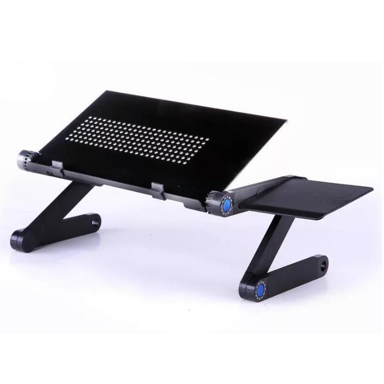 Meja Laptop Portable Table with Mouse Length 42 x 26 cm - Z19 - OMTB0EBK Black