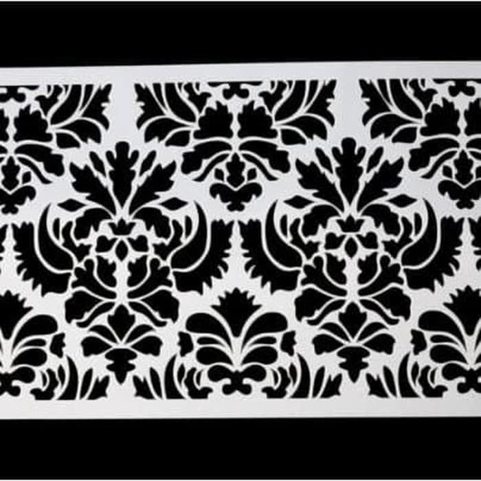 Cake Stencil - Border Lace 11x26.5cm